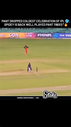 kushi_edits on Instagram: "Rushabh pant kind of celebration Few bad matches everyone forgot who was our spidey , well played rishabh pant proving his worth 🥶@rishabpant . #rishabhpant #pant #spidey #lucknowsupergaints #klrahul #viratkohli #cricket #cricketreels #dc #viral #msdhoni #trending #mitchellmarsh #lsg #rohitsharma #msdhoni #god #nicholaspooran #digveshrathee ( Rcbvslag , lsgvsrcb , Ayush badoni , ipl , ipl 2025 , ipl playoffs )"