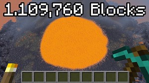 How many Blocks can you Break in One Click in Minecraft?