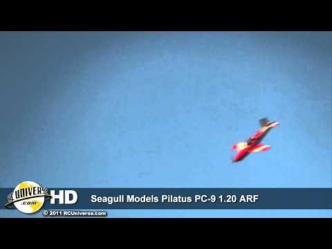 Seagull Pilatus PC-9 1.20 ARF.mpg