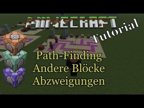 Minecraft Tutorial [1.21.11+] - Path-Finding Teil 2 mit Commandblocks und Abzweigungen