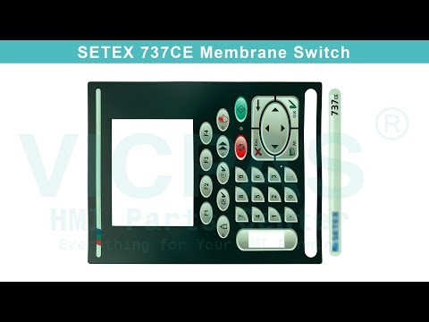 SETEX 737CE Keypad Membrane Switch Replacement