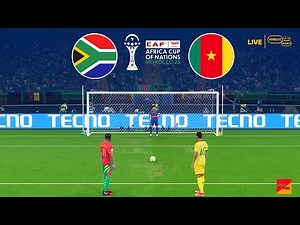 Afrique du Sud contre Cameroun - Séance de tirs au but | Coupe d'Afrique des Nations de la CAF | PES