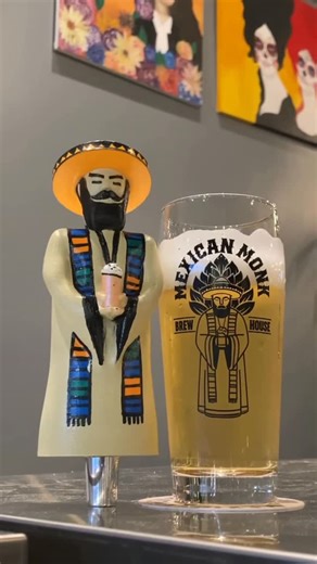 Horchateria Rio Luna | Coffe shop on Instagram: "Join us for our weekend preview of Mexican Monk Brewhouse craft beer! Come out and enjoy some delicious chelas on tap. We got miches too 😎 Happening weekends through December inside the cafe.🍻 #craftbeer #ontap #brewery"
