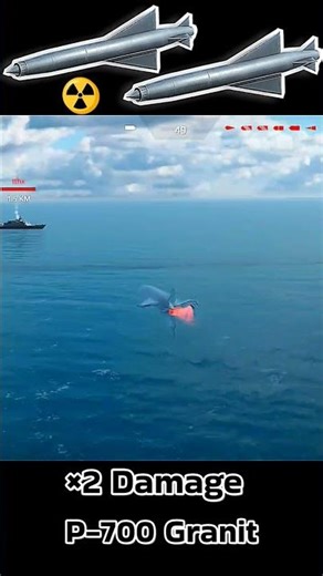 2× P- 700 Granit Longe Range Anti-Ship Cruise Missile 🔥 | #modernwarships
