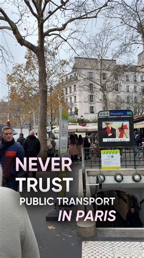 7.6K views · 86 reactions | NEVER TRUST PUBLIC TRANSPORT ✨ Hi, I’m...