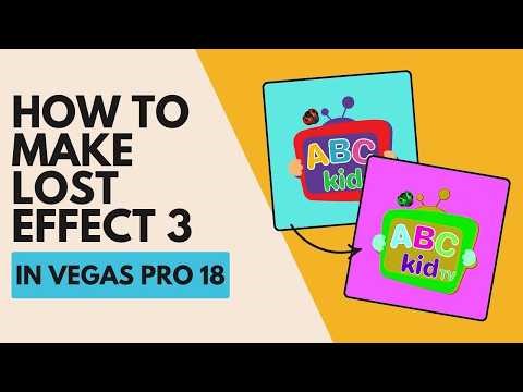 How To Make Lost Effect 3 | Vegas Pro 18
