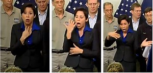 Mayor Bloomberg's ASL interpreter was the unsung hero of Sandy