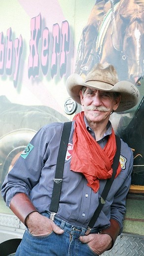 16K views · 917 reactions | Say you’re in Montana without saying you’re in Montana. Meet Bobby Kerr—over 50 years of living and breathing the cowboy lifestyle. His passion for horses and the West drove him to master Mustang training and showing, reining, roping, and more. Today, he spends much of his time on the rodeo and horse show circuit, showcasing just how tough, trainable, and incredible American Mustangs truly are. #cowboy #america #montana | Field & Stream | Facebook