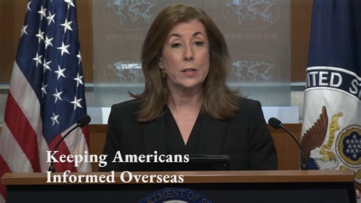 55K views · 2K reactions | The Department has no higher priority than the safety and security of Americans. Department Spokesperson Tammy Bruce urges American citizens overseas to enroll in the Smart Traveler Enrollment Program to receive the latest updates. https://step.state.gov | U.S. Department of State | Facebook