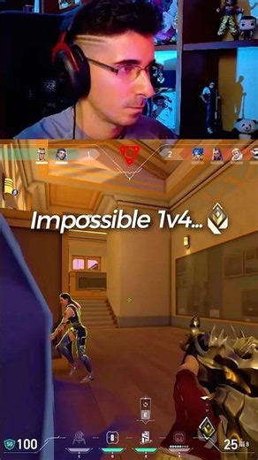 NEVER GIVE UP 🤯 Top Radiant valorant streamer live highlights edit montage clips gameplay shorts