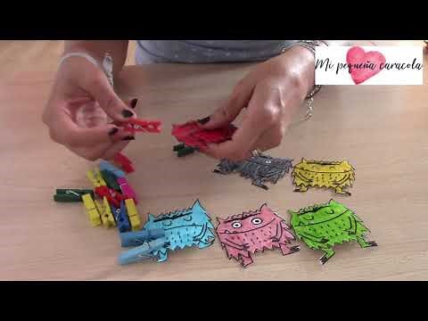 5 ACTIVIDADES INFANTILES para trabajar el cuento "EL MONSTRUO DE COLORES"
