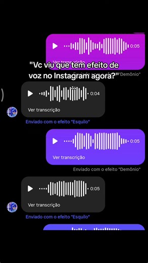 Atualização do Instagram: Efeitos de Voz e Jimin