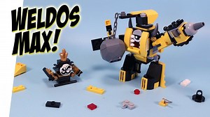 Lego Mixels Series 6 Weldos Max Kramm Forx & Wuzzo King Nixel Opening Build Review