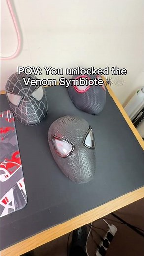 It’s the best Venom masks 🕷️🤟🕸️ #venommask #venom #spiderverse #spidermanmask