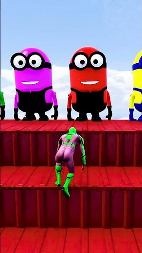 GTA 5 Epic Water Ragdolls | Spider-Man Jumps / Fails ep.15634 #shorts