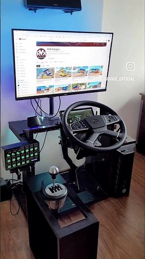 MOZA Truck Steering Wheel Simulator Setup #eurotrucksimulator2 #busdriving