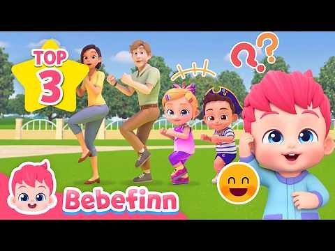 Mix - Walking Walking + Boo-Boo Song + Sharing is Caring｜#Bebefinn Most Viewed Videos｜Nursery Rhymes