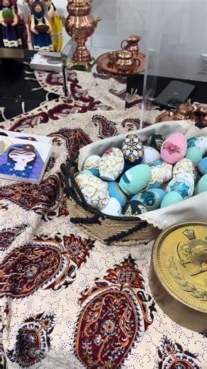 norooz (or nowruz) is iranian new year, it’s our biggest holiday of the year with over two weeks of prep and celebration, and it’s a time for spring cleaning, leaving winter and bad spirits behind (which we do through a fire jumping ceremony), embracing nature as the weather changes, and welcoming in the new. this year feels heavier than ever for obvious reasons, but still we come together and dance and sing and read poetry and refuse to let our light be dimmed. ❤️ shoutout @Taraneh for putting 