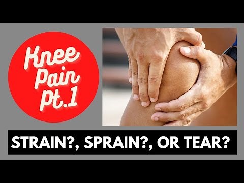 Knee Pain Pt1. Strain, Sprain or Tear? What to know and how to treat. |FitHealth Pros