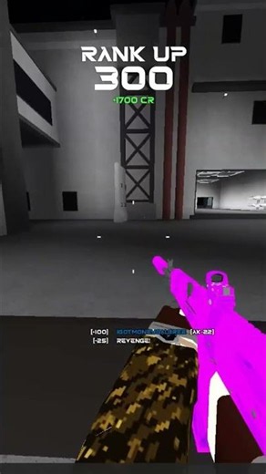I finally hit rank 300 in Phantom Forces!