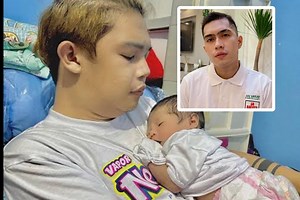 Zander ford, Pina-Asa Umano ng 349k ni Christian Merck Grey Para sa binyag ng kanilang anak! | Nico Cares