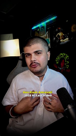Dev on Instagram: "apke andar baithe paratma ko mera shat shat naman #dev_from_amravati"