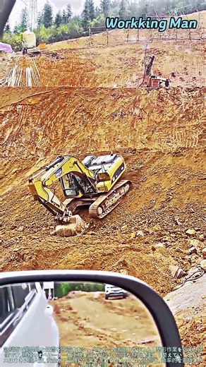 油圧ショベルで挑む急傾斜地！プロの法面掘削テクニック #worker #process #excavator #slopework #machinery