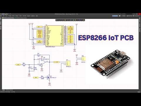 Designing an ESP8266 Smart Home Automation PCB