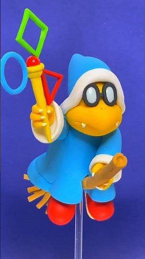 Super Mario Kamek/Magikoopa with Polymer Clay #supermario #clay