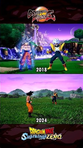 Goku Ultimate Comparison | FighterZ vs Sparking! Zero | #juanotaku #dragonball #shorts