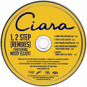 Ciara Featuring Missy Elliott - 1, 2 Step (Remixes)