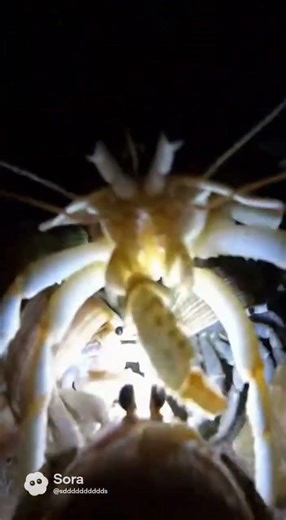 This Alien World exists on Earth! (Hermit Crab Micro-Camera POV) 🦀