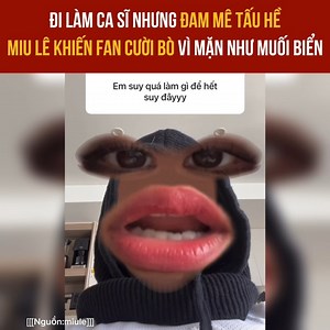 704K views · 10K reactions | Đi làm ca sĩ nhưng đam mê tấu hề Miu Lê khiến fan cười bò vì mặn như muối biển Nguồn: Miu Lê #MultiTV | Multi TV | Facebook