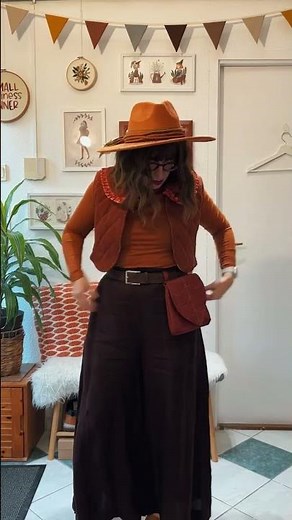 Sewing a patchwork quilted vest out of scrap fabric and styling an outfit with it