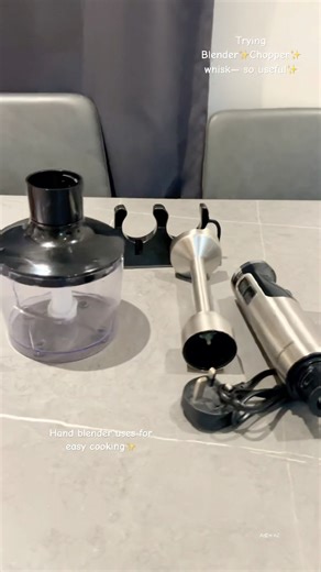 Hand blender edition. #unboxing time. Effortless cooking