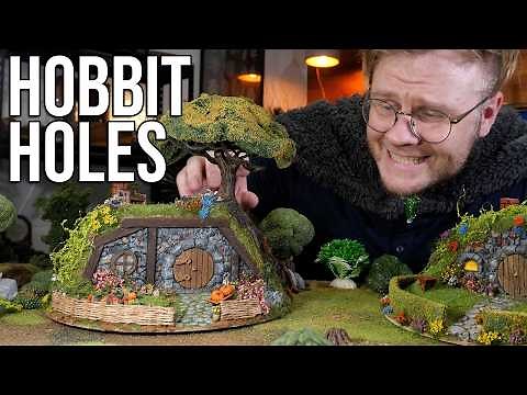 DIY Hobbit Holes! Lord of the Rings Craft