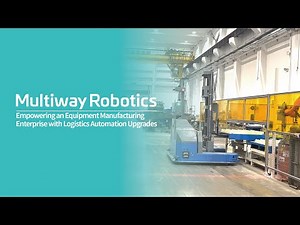 Multiway Robotics helps equipment manufacturers upgrade with MW-O20 Automated Sideloader Forklift