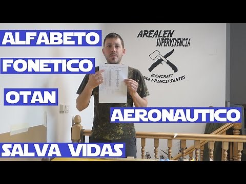 Alfabeto fonético (OTAN) o Aeronautico OACI