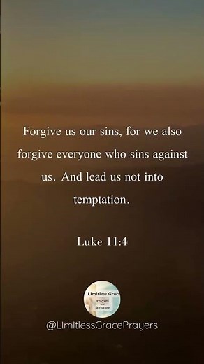 Forgive Us As We Forgive Others | Luke 11:4 Powerful Truth