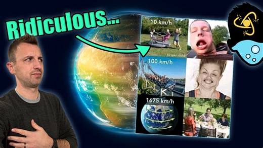 35K views · 1.1K reactions | Debunking Flat Earth Memes: Rotation & Rollercoasters | Scimandan | Facebook
