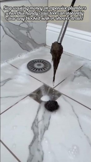 The Ultimate Smart Tool For Clogged Bathroom Drains
