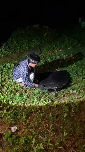 A fashion kid wearing a cap catches a mosangka #ihavethisthingwithplants #amazing