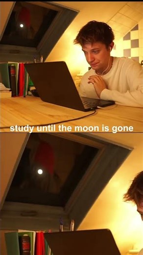 STUDY UNTIL THE MOON IS GONE🌕📝#studywithme #pascalzoels #studyaesthetics #studystream #productivity