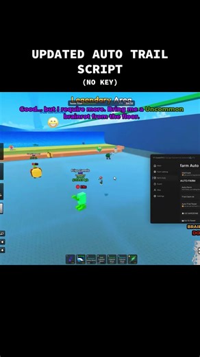 AUTO TRIAL SCRIPT😳 #roblox #scripts #delta #escapetsnamiforbrainrots