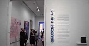 In new museum exhibit, security guards choose the art
