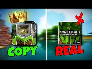 Trying MINECRAFT JAVA EDITION 🤯 Copy Games !