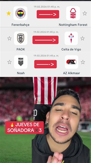 Jueves de Soñadora en Europa League: Edgar Pezo