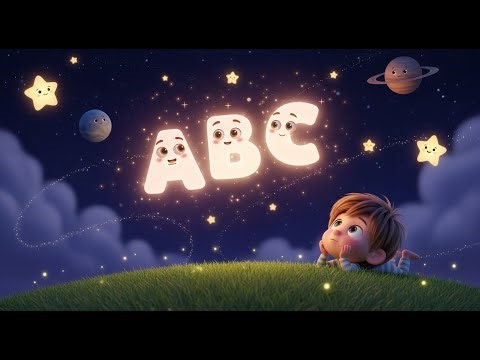 ABC Stars in the Night Sky | Nursery Rhyme Song for Kids