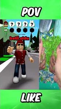 Roblox'ta Labubu Hiç Arkadaşı Olmadığı İçin Robux Kazanamadı! 🧸😢 #shorts