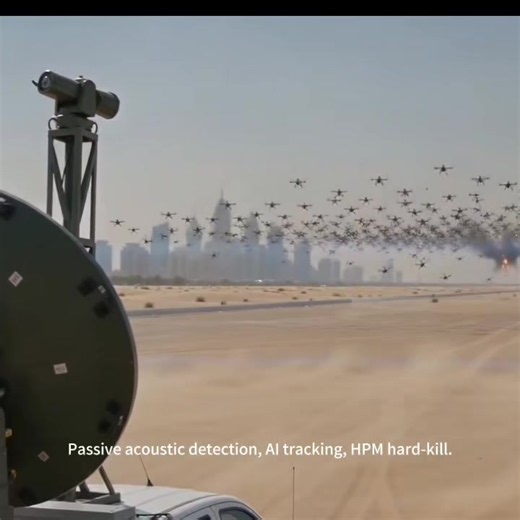 Standard RF jamming fails against silent fiber‑optic drone threats. Passive acoustic detection, AI tracking, HPM hard‑kill. New Ark (Hong Kong) layered counter‑UAS defence, against silent, fiber‑optic drone swarms. Frequency‑agnostic, supports standalone & networked deployment. What is your biggest air‑defense pain point? Drop it in comments. DM New Ark (Hong Kong) for full datasheet. #CounterUAS #HighPowerMicrowave #AcousticDetection #FiberOpticDrone #DroneSwarm